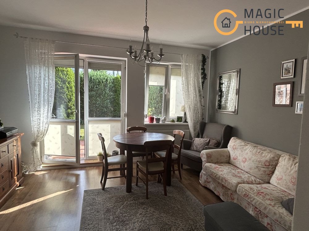Do sprzedania przestronne 3-pokojowe mieszkanie z ogródkiem i tarasem Gdańsk, Morena, św. Huberta  60m2 Foto 1