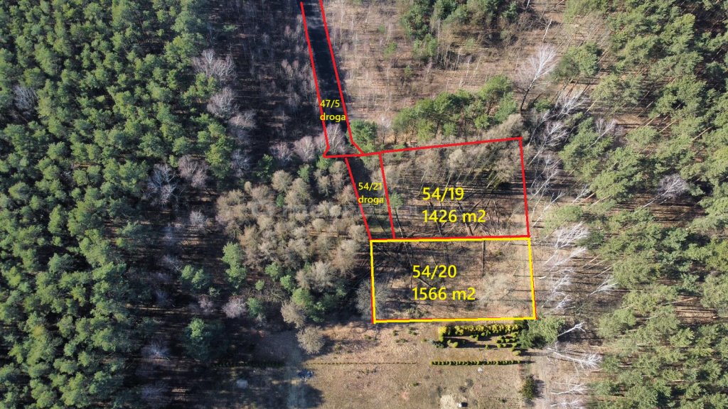 Działki budowlane w Słowaku, 2992 m², media, las Słowak  1 566m2 Foto 1