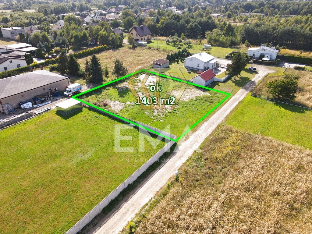 Działka 1403 m² pod dom w Częstochowie, media, warunki Częstochowa, Połaniecka  1 403m2 Foto 1