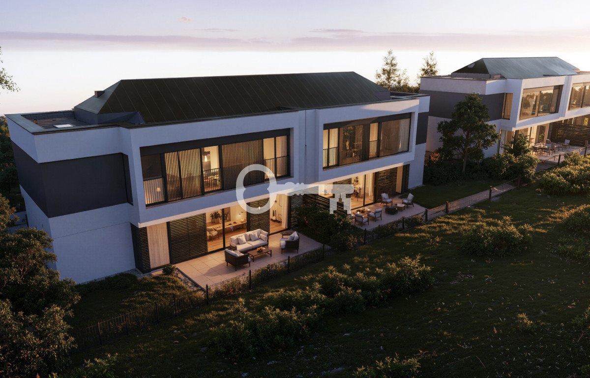 Nowoczesny dom w Woli Justowskiej z tarasem na dachu Kraków, Wola Justowska, Zakamycze  166m2 Foto 1