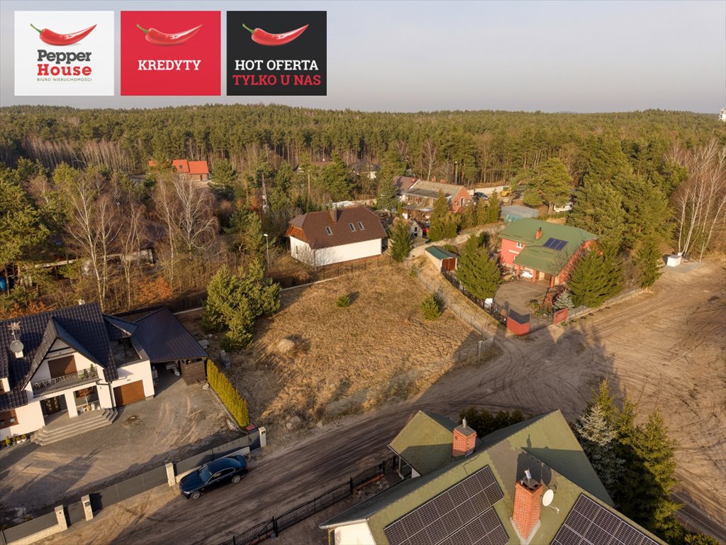 Działka budowlana 934 m² w Kobylarni – spokojna okolica Kobylarnia, Brzozowa  934m2 Foto 1