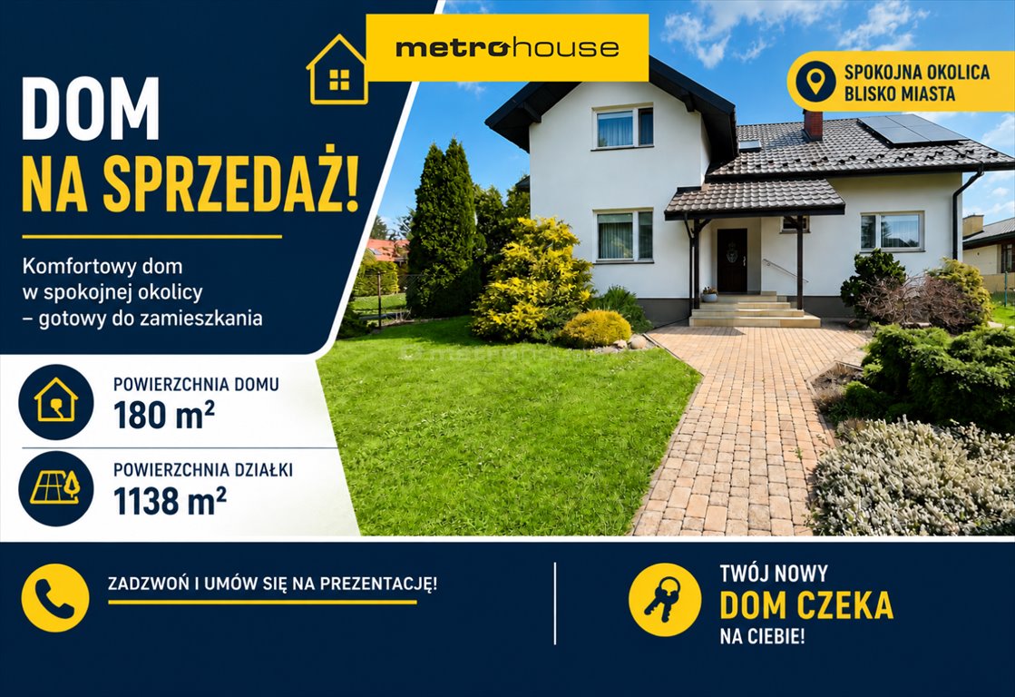 Komfortowy dom 180 m² z nowoczesnym wykończeniem i fotowoltaiką Jasło  180m2 Foto 1