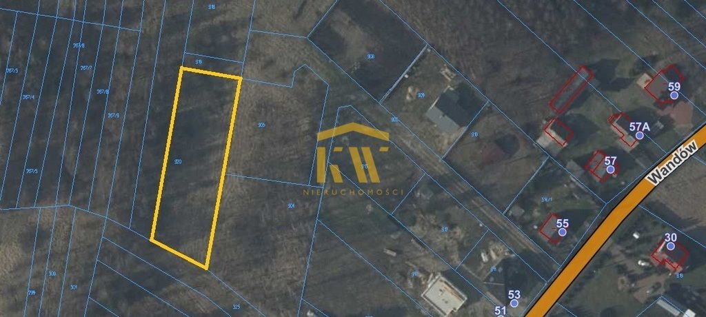 Duża działka 1700 m2 w Rzucowie – cisza i spokój Rzuców  1 700m2 Foto 1