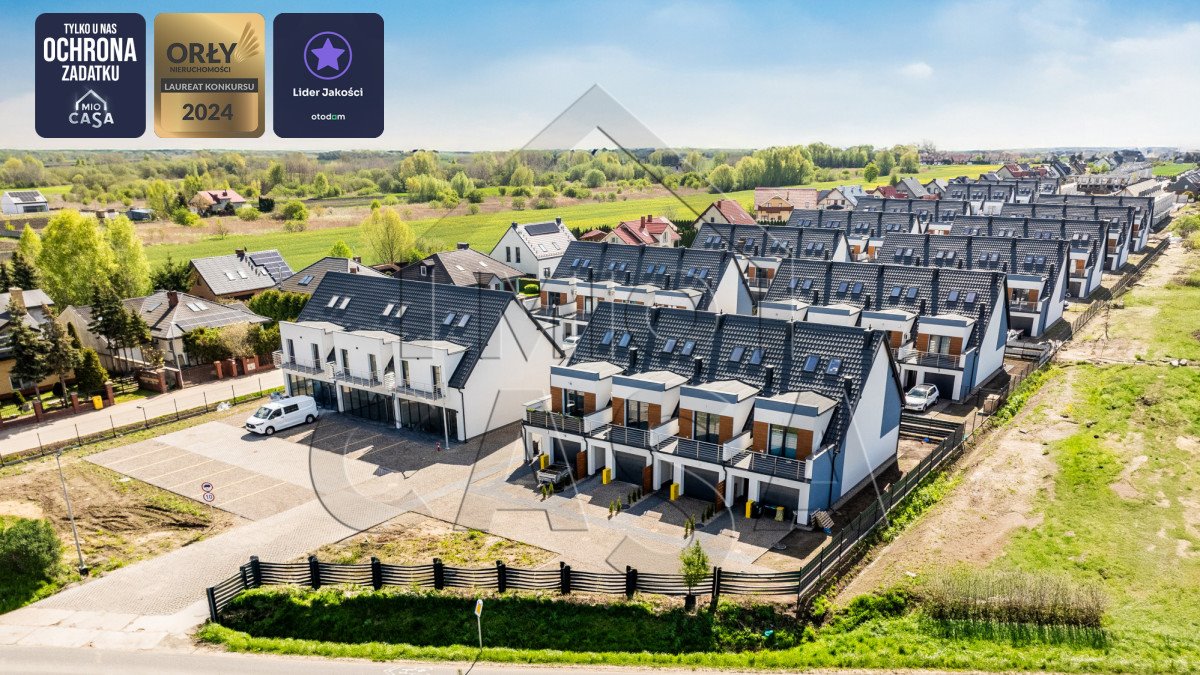 Nowoczesny dom 126 m² z poddaszem, garażem i ogrodem Pruszcz Gdański, Mikołaja Kopernika  126m2 Foto 1