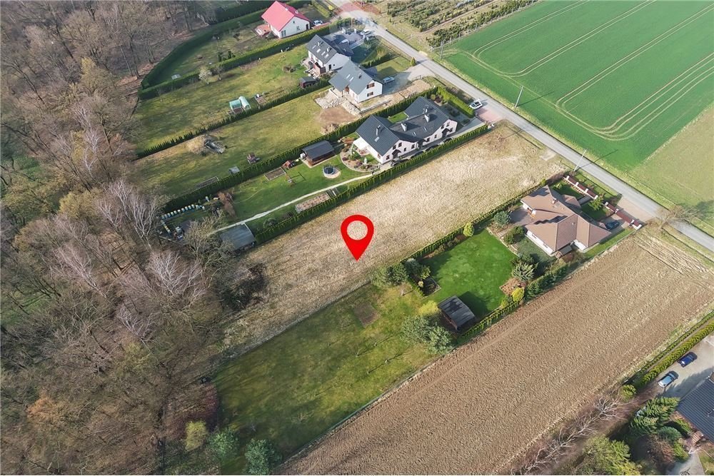 Działka budowlana 2426 m² z lasem, blisko natury Pisarzowice  2 426m2 Foto 1