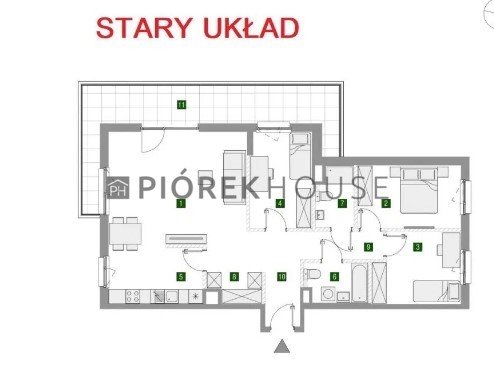 Mieszkanie czteropokojowe  na sprzedaż Warszawa, Włochy, Równoległa  99m2 Foto 1