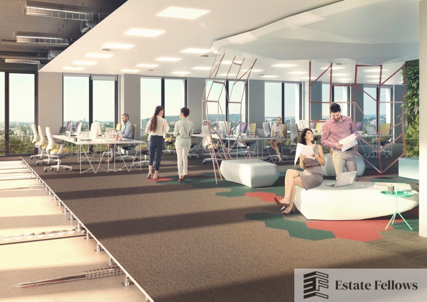 Zapraszam do wynajmu nowoczesnych biur 900 m² z ekologicznymi udogodnieniami Kraków, al. Jana Pawła II  900m2 Foto 1