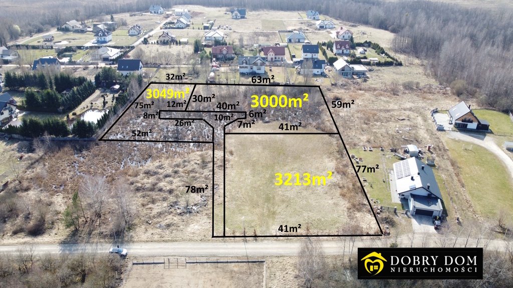 Na sprzedaż działka 3000 m² pod dom lub inwestycję w Konieczkach Konieczki  3 000m2 Foto 1
