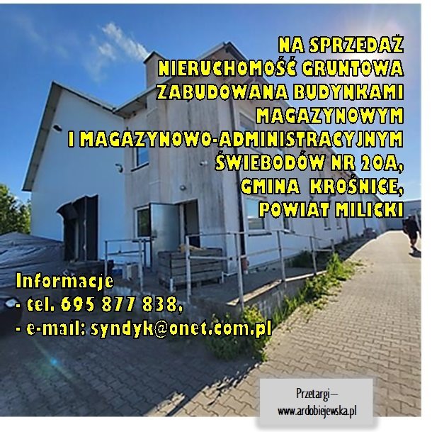 Magazyn na sprzedaż Świebodów  1 879m2 Foto 1