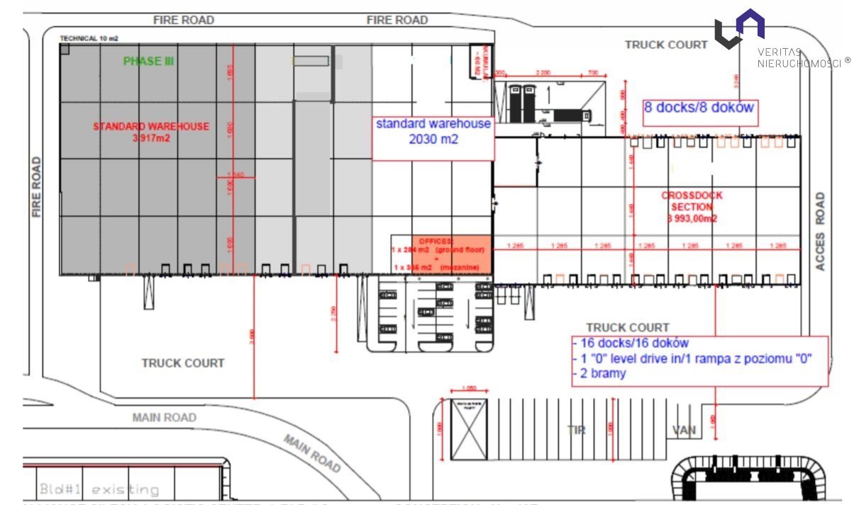 Magazyn 8 127 m² z biurami i parkingami (Czeladź) Czeladź  8 127m2 Foto 1