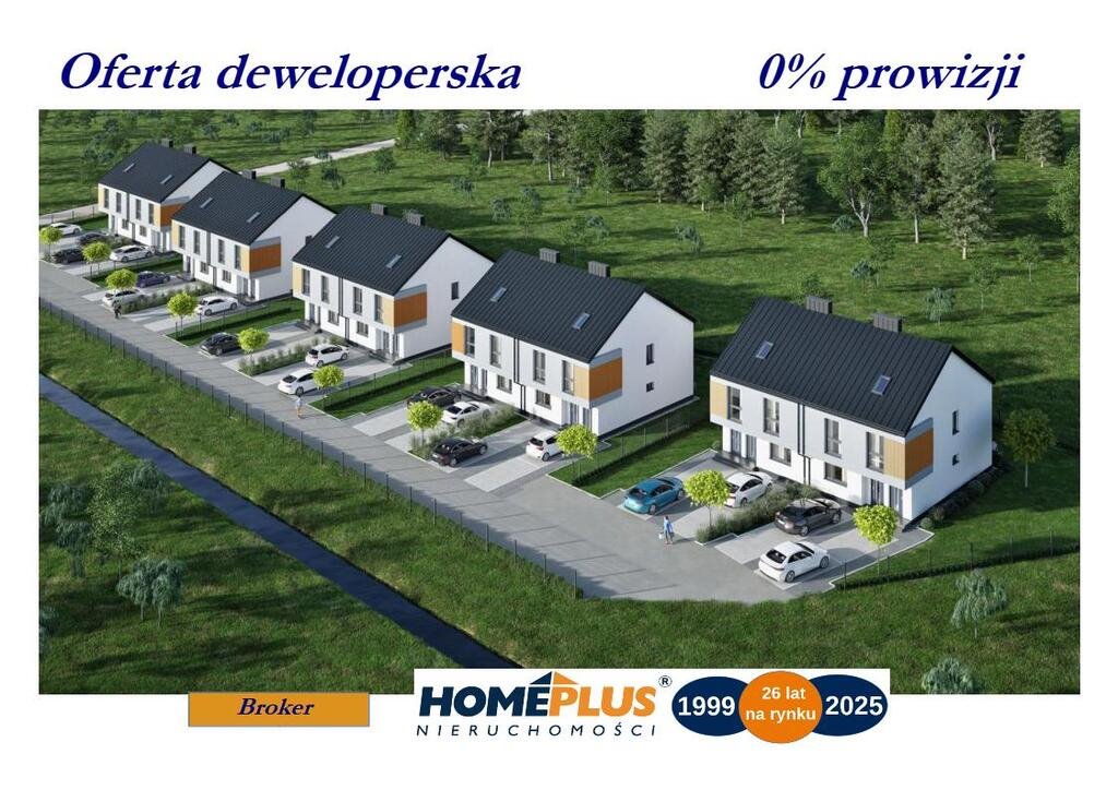 Nowoczesne 70 m2 z ogrodem i poddaszem w Radzyminie Radzymin, Sybiraków  70m2 Foto 1