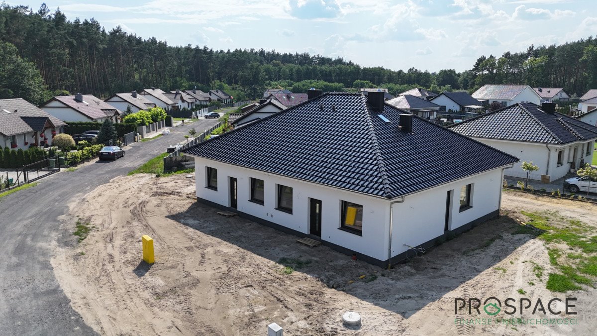 Dom bliźniak w Przylepie - 86,58 m2 - wysoki standard Zielona Góra  87m2 Foto 1