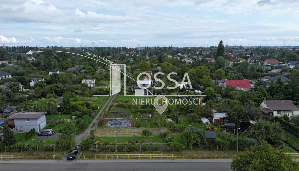 Działka ROD 393 m² blisko Gdańskiej Starówki z drzewami i ogrodem Gdańsk, Olszynka, Bratki  393m2 Foto 1