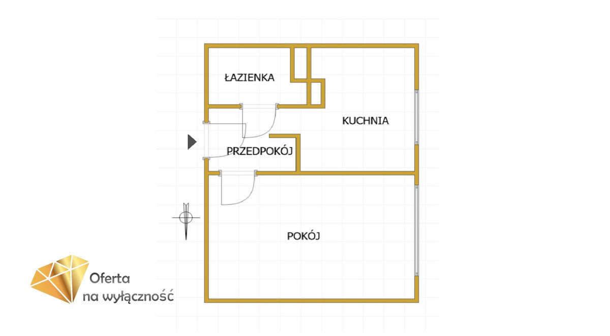 Kawalerka na sprzedaż Lublin, Kalinowszczyzna  31m2 Foto 11