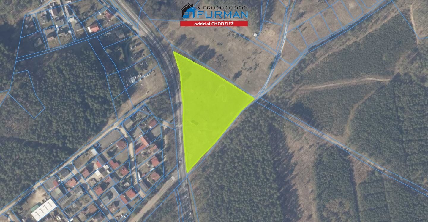 Na sprzedaż działka usługowa 13 561 m² przy stoku narciarskim Chodzież  13 561m2 Foto 1