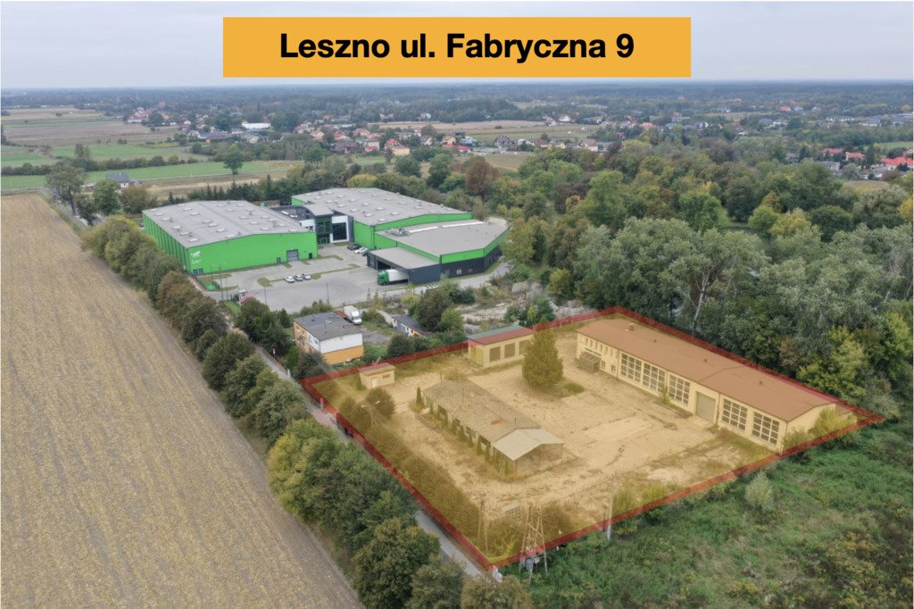 Działka inwestycyjna na sprzedaż Leszno, Fabryczna  5 505m2 Foto 1