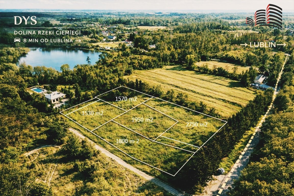 Działka 1940 m² w Dys z możliwością budowy domu dwulokalowego Dys, Bernatówka  1 940m2 Foto 1