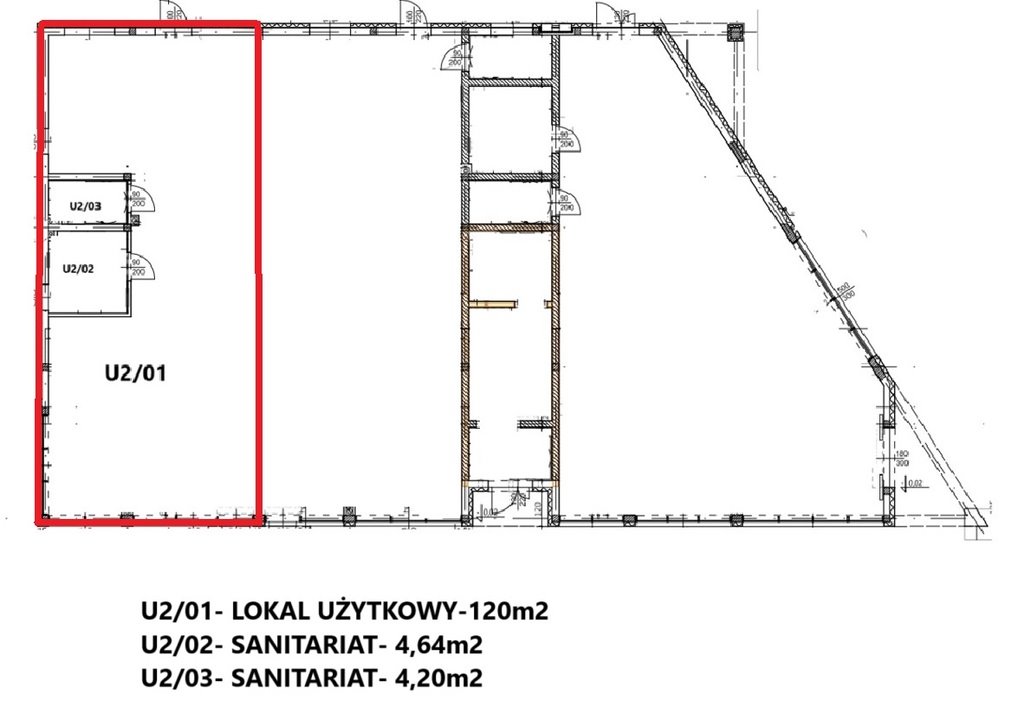 Lokal użytkowy na wynajem Rzeszów, Zawiszy Czarnego  125m2 Foto 2