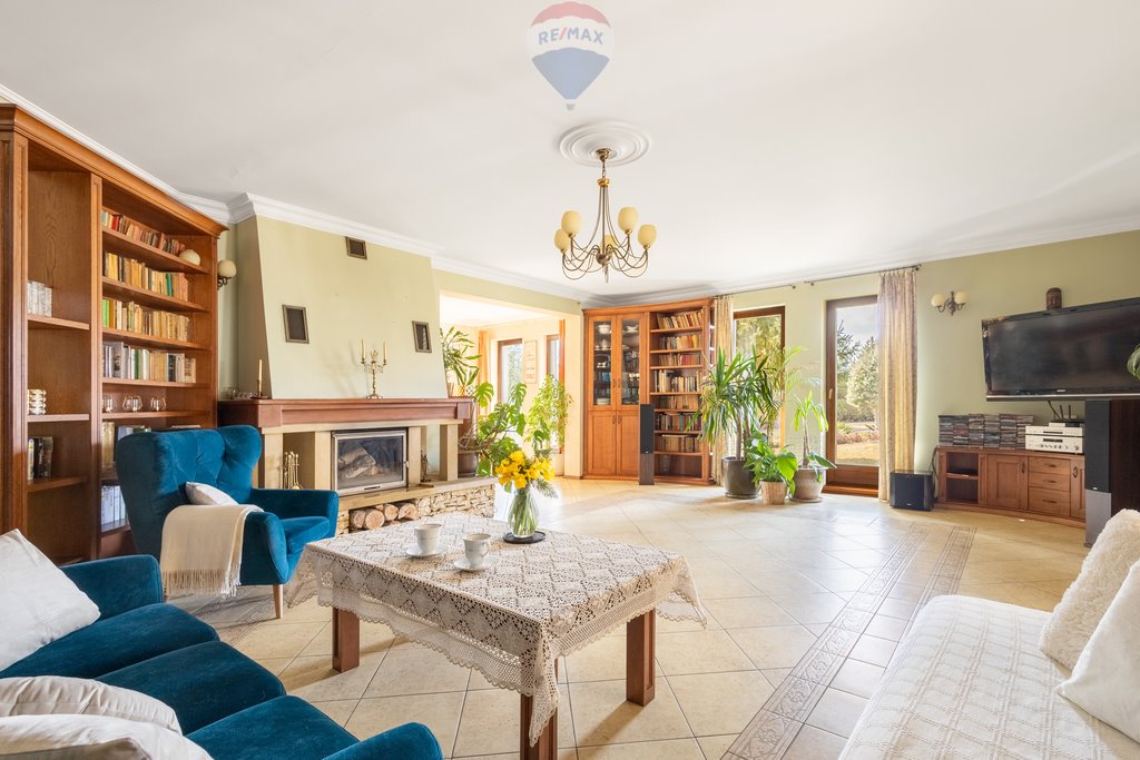 Luksusowa rezydencja 430 m2 z prywatnym stawem i sauną Henryszew, Topolowa 60  430m2 Foto 1