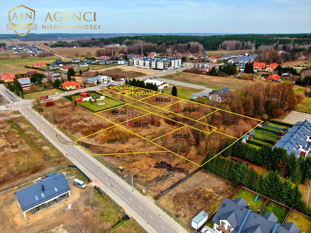 Działka budowlana na sprzedaż Białystok, Zawady, Zawady  952m2 Foto 1