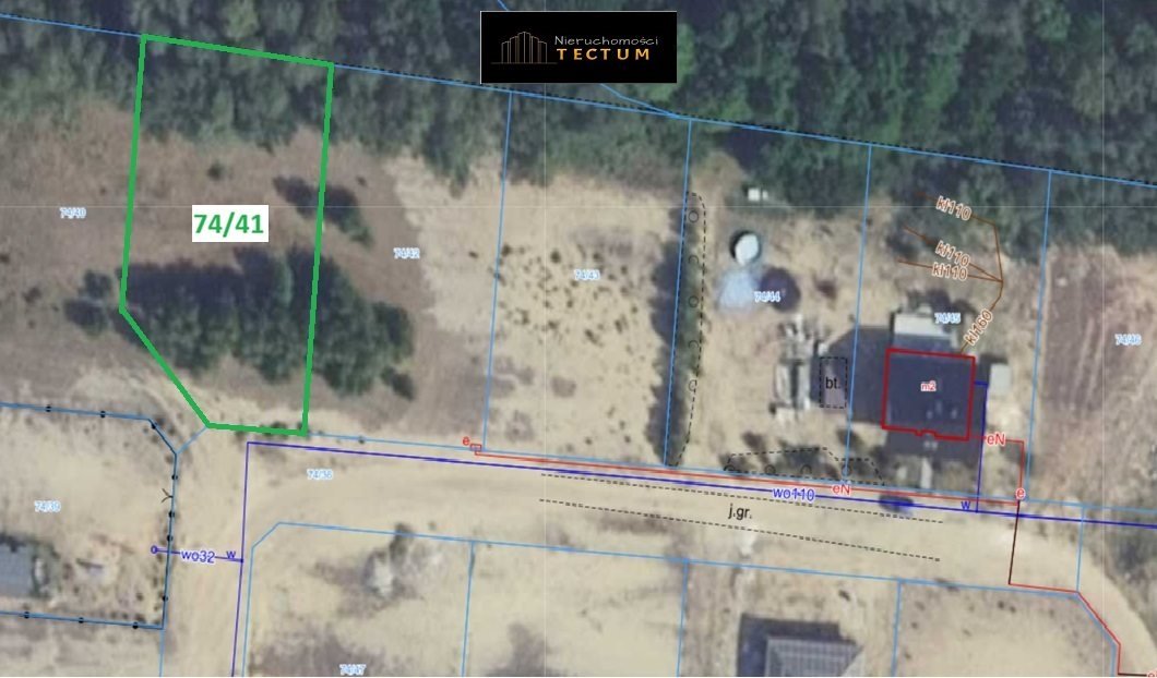 Działka 877 m² z lasem w Gorzewie - polecam! Gorzewo  877m2 Foto 1
