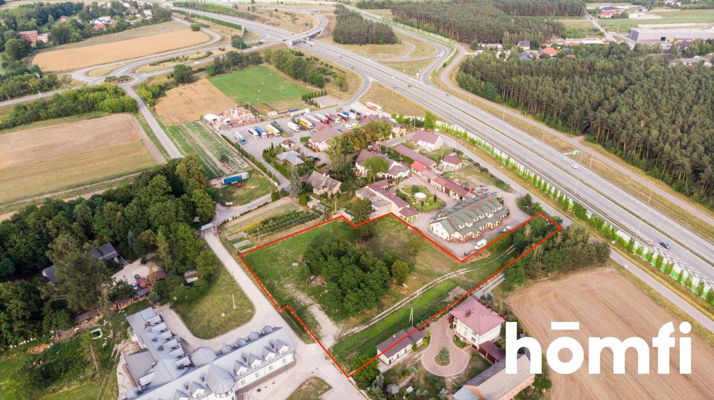 Polecam działkę inwestycyjną 6306 m² pod usługi i magazyny Kolonia Zawada  6 306m2 Foto 1