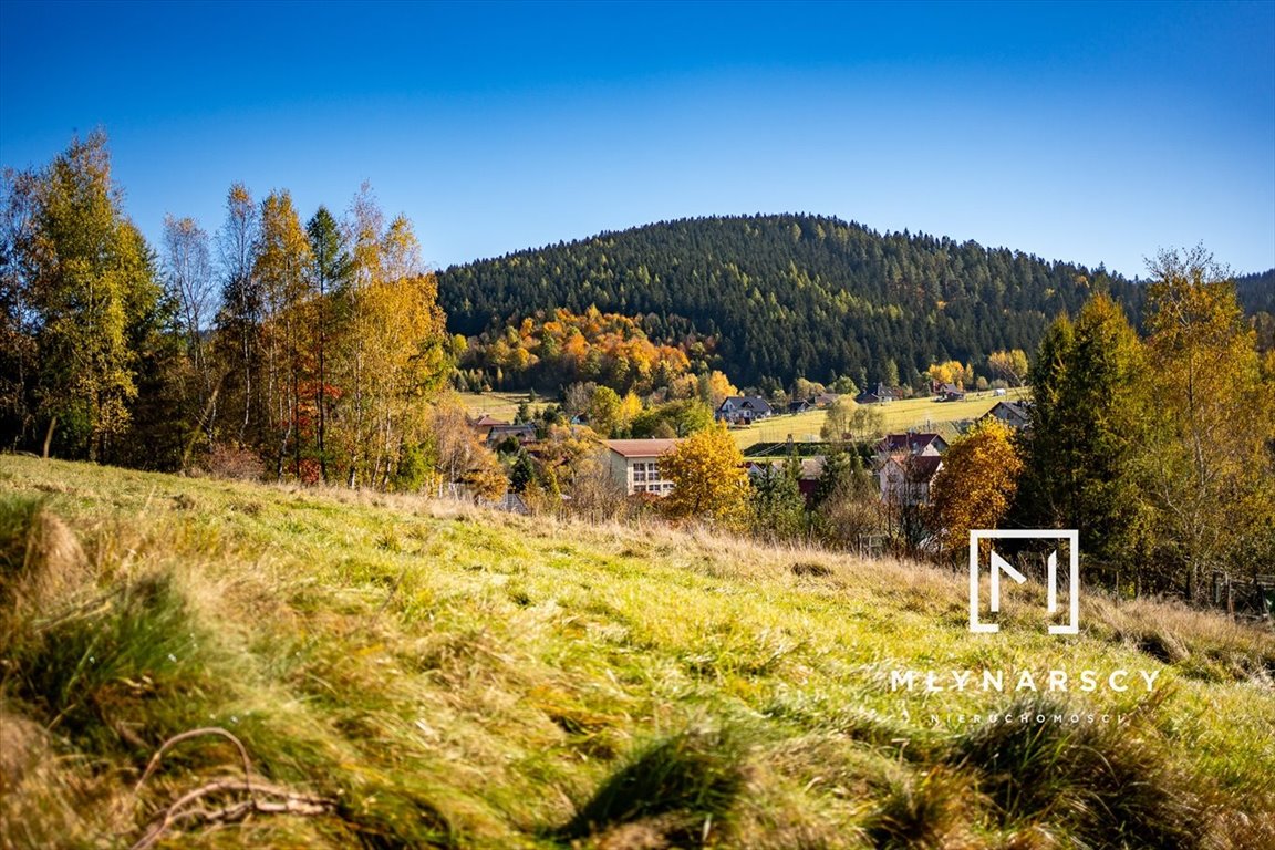 Działka budowlana na sprzedaż Pewel Ślemieńska  900m2 Foto 3