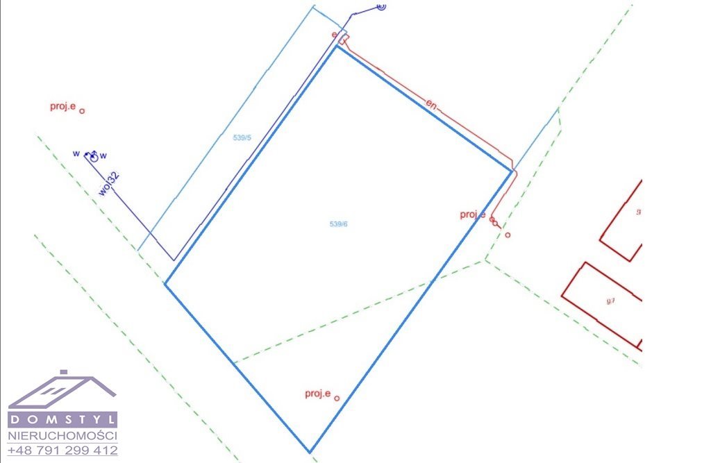 Działka 1000 m² z mediami, las, atrakcje jurajskie Zdów  1 000m2 Foto 1