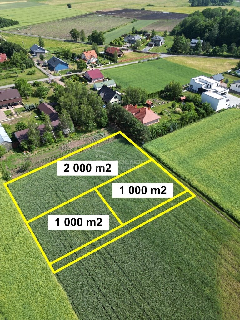 Działka budowlana na sprzedaż Wilczyn  1 000m2 Foto 2