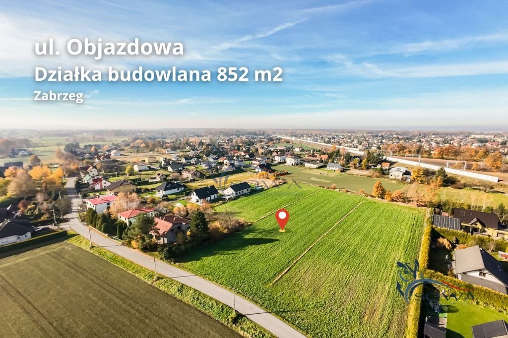 Zapraszam do zakupu działki 900 m² w Zabrzegu, z dostępem do mediów Zabrzeg  900m2 Foto 1