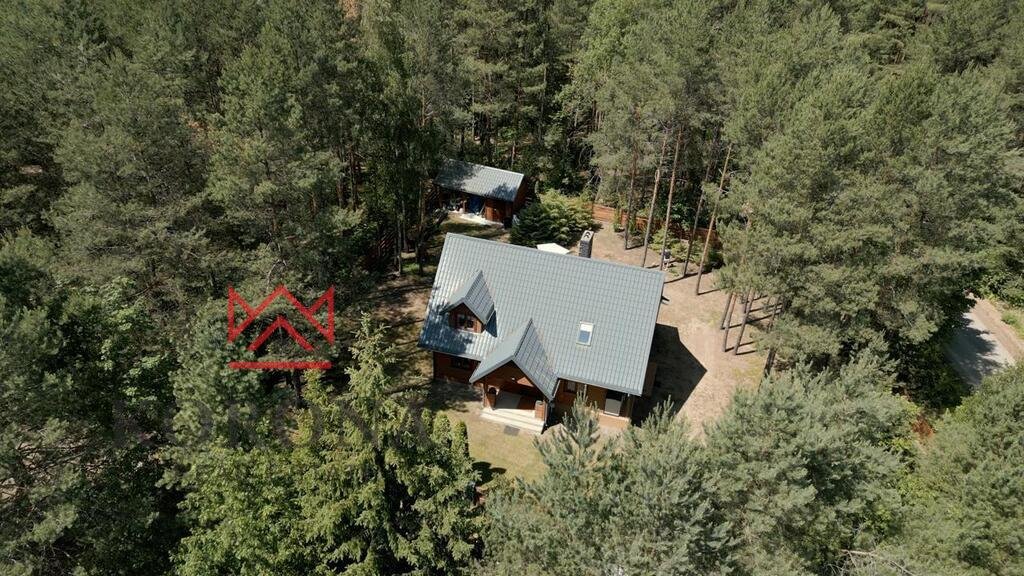 Dom z jacuzzi, tarasem i rowerami w lesie Nowa Łuka  120m2 Foto 1