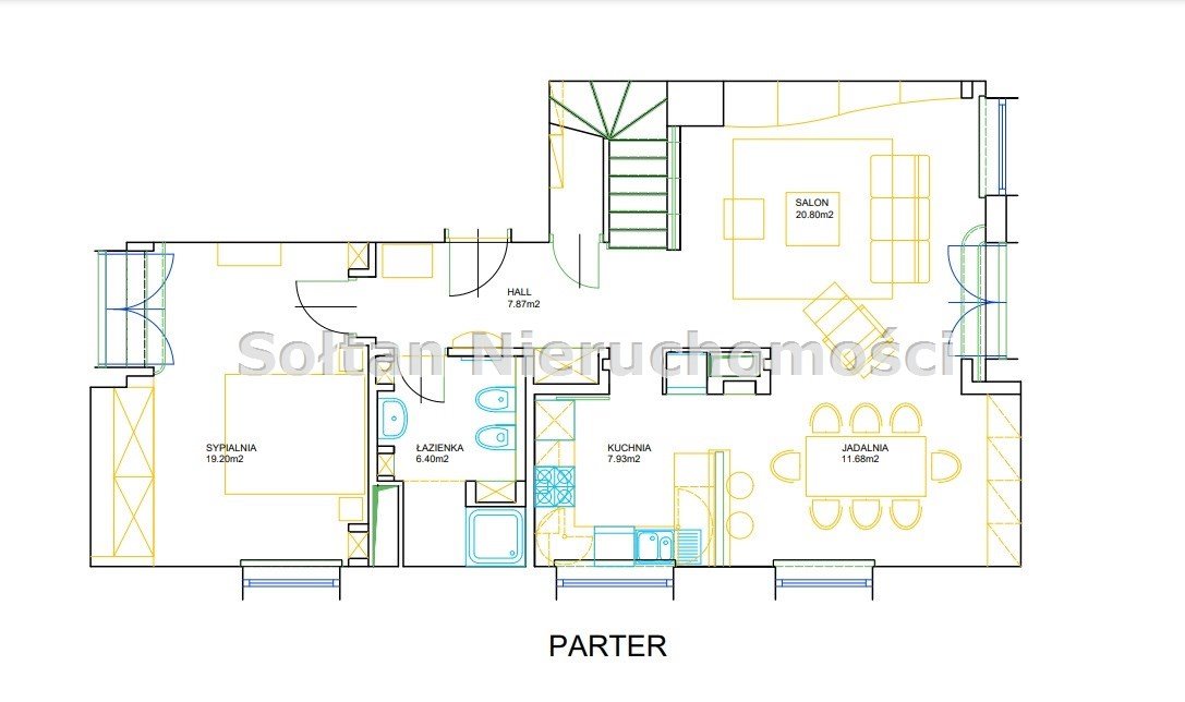 Mieszkanie na sprzedaż Warszawa, Ursynów, Kabaty, Stefana Dembego  143m2 Foto 19