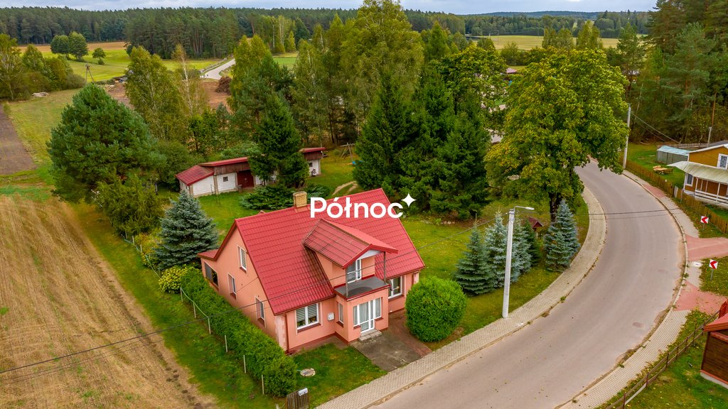 Urokliwy dom 125 m2 z garażem i dużą działką Łapczyn  125m2 Foto 1