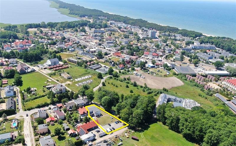 Pensjonat 326 m² blisko morza z tarasem i ogrodem Dąbki, Turystyczna  326m2 Foto 1