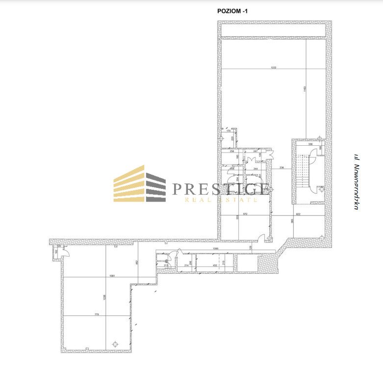 Lokal gastronomiczny w centrum Warszawy, 239 m2, widoczny Warszawa, Śródmieście, Powiśle, Nowogrodzka  239m2 Foto 1