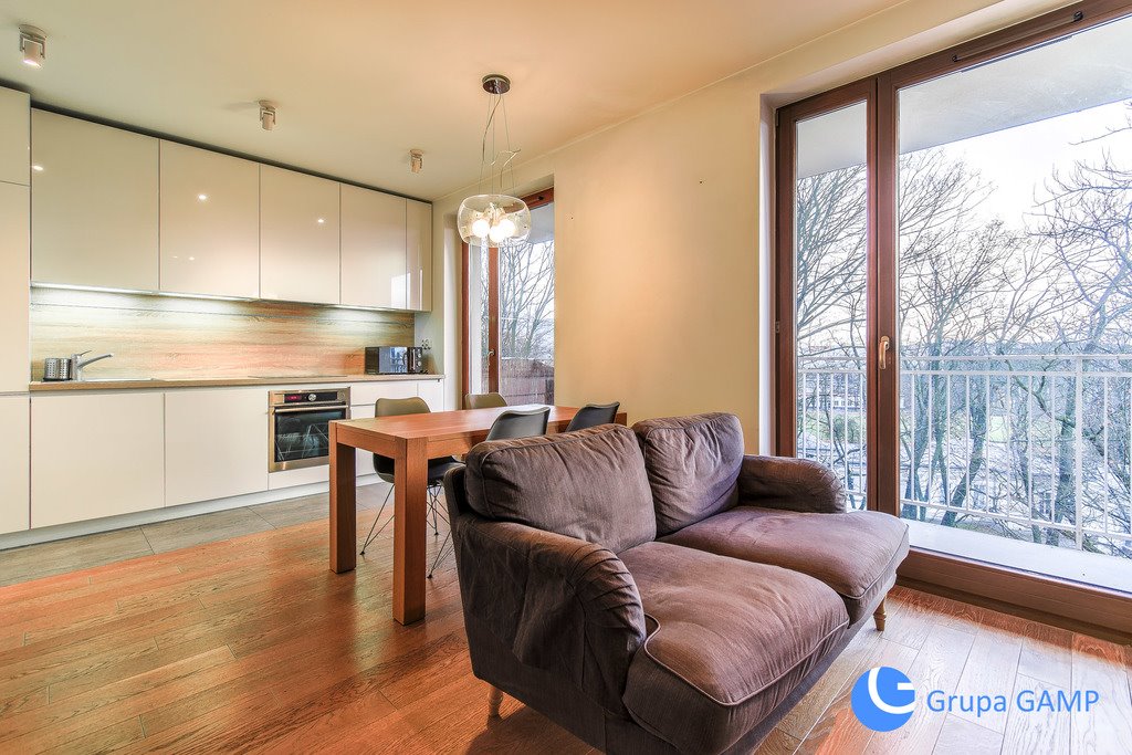 Nowoczesne 2-pokojowe mieszkanie z balkonem i widokiem na tereny zielone Kraków, Krowodrza, Wrocławska  50m2 Foto 1