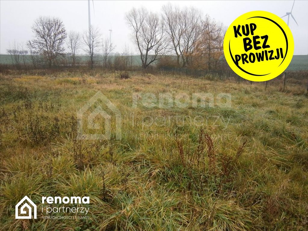 Działka budowlana 2425 m² z mediami, Tymień, blisko morza Tymień  2 425m2 Foto 1