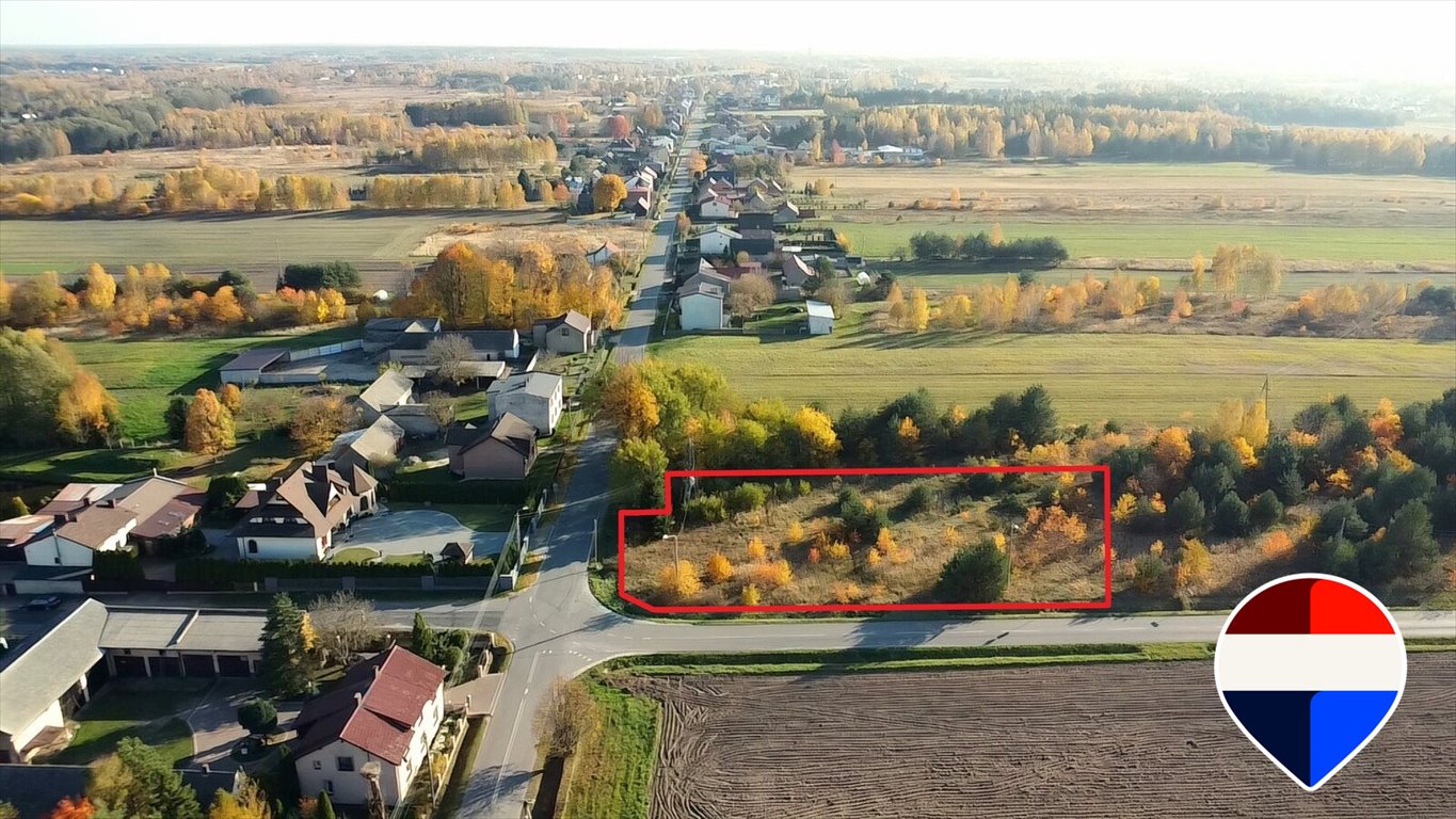 Działka 1631 m² z mediami, pod dom i działalność Kłobucki  1 631m2 Foto 1