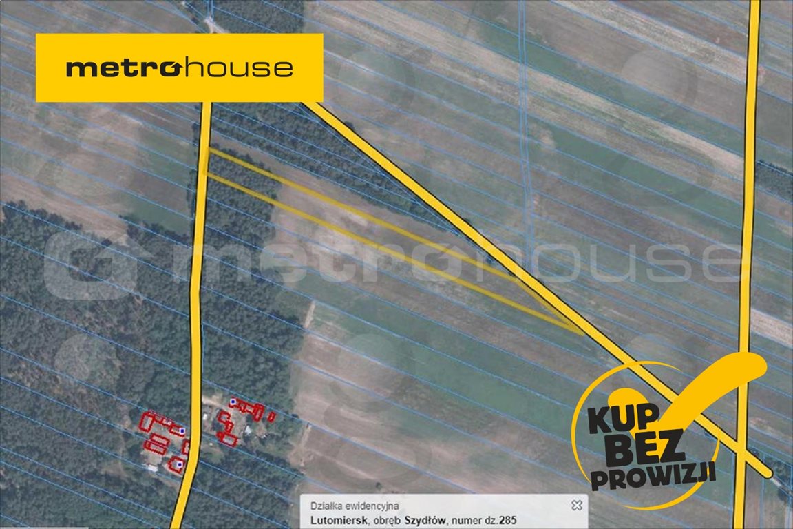Działka rolna na sprzedaż Szydłów, Lutomiersk 7 800m2 Foto 1 Działka rolna na sprzedaż Szydłów, Lutomiersk 7 800m2 Foto 1