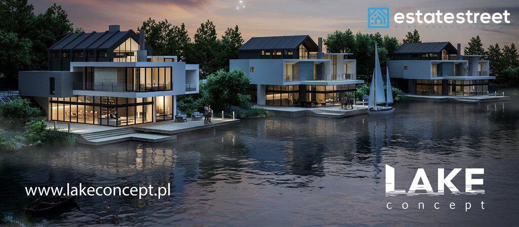 Ekskluzywna działka nad jeziorem z własną plażą i pomostem Kraków  1 554m2 Foto 1