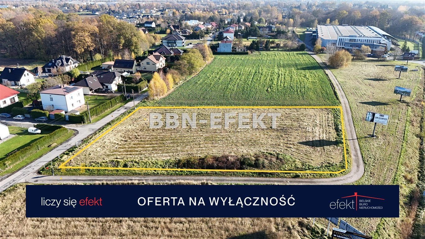 Działka budowlana na sprzedaż Bielsko-Biała, Komorowice Śląskie  3 917m2 Foto 3