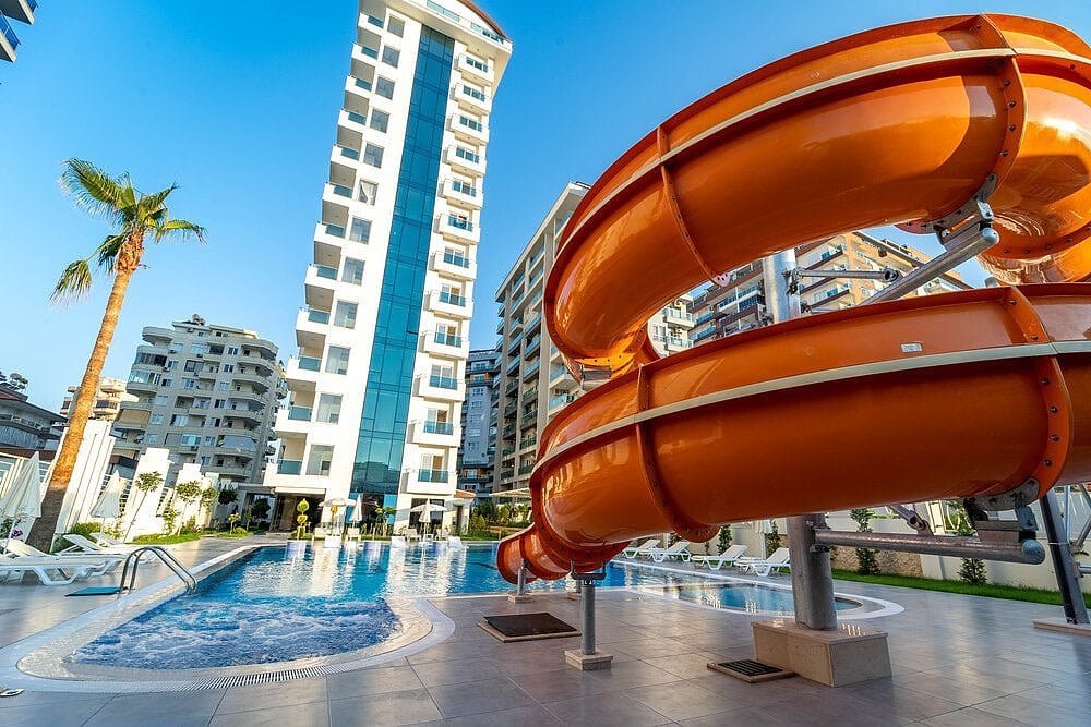 Umeblowany apartament 400 m od morza w Mahmutlar Turcja, Mahmutlar, Mahmutlar, Alanya, Antalya  60m2 Foto 1