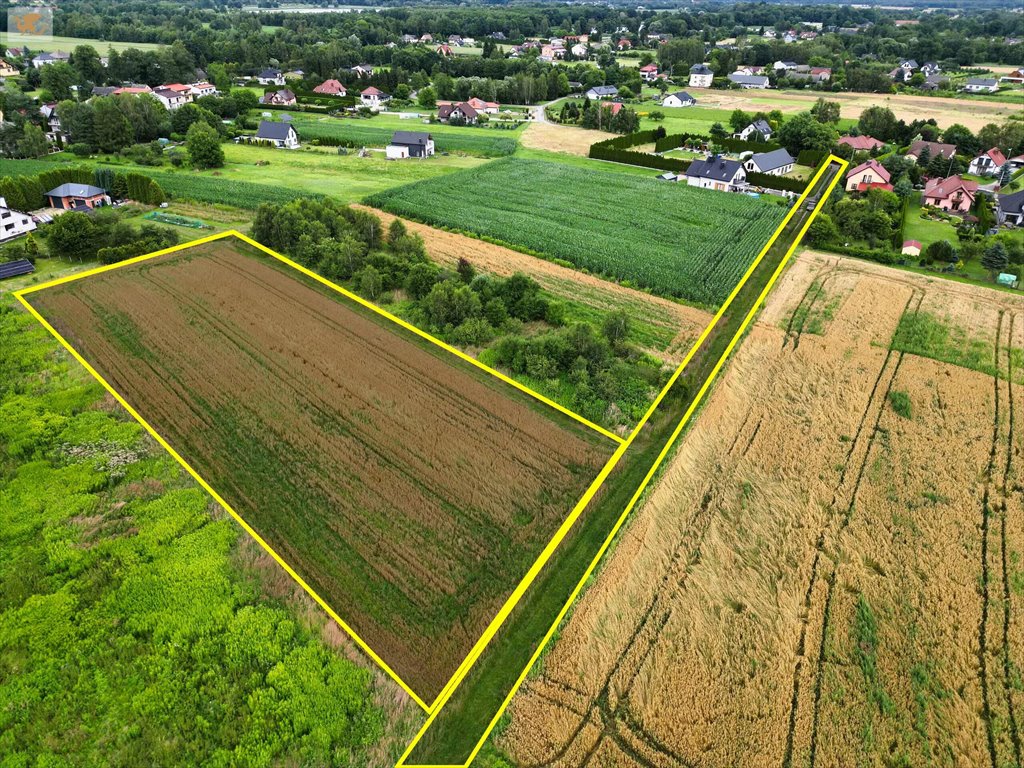 Duża działka 5893 m² w Porębie Wielkiej (budowa domu) Poręba Wielka  5 893m2 Foto 1