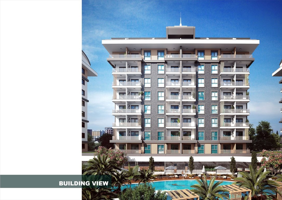 Stylowe apartamenty blisko morza w Alanyi Payallar Turcja, Payallar, Payallar, Alanya, Antalya  65m2 Foto 1