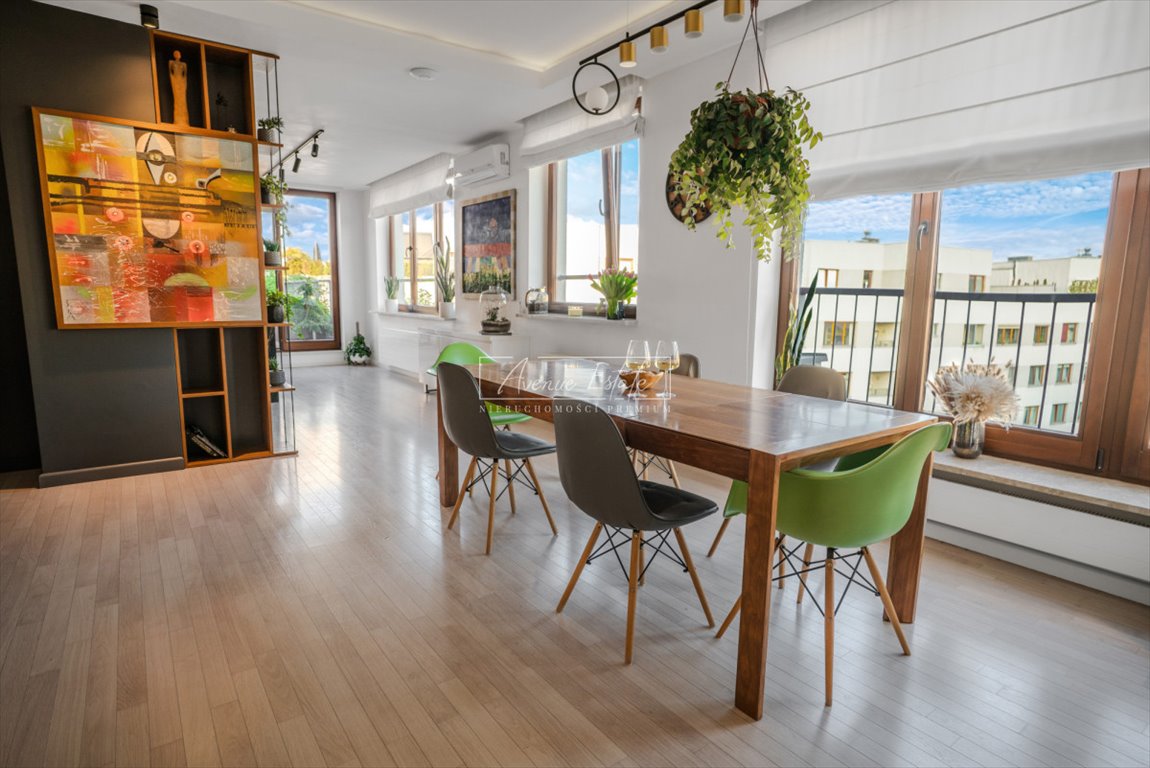Ekskluzywny penthouse z oranżerią i panoramicznymi tarasami Warszawa, Wilanów, Prymasa Augusta Hlonda  186m2 Foto 1