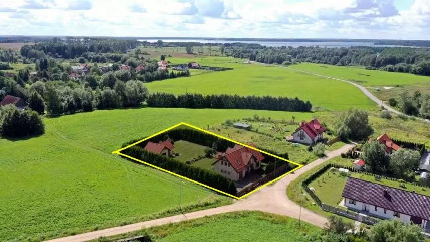 Nowoczesny dom 178 m2 z garażem i tarasem w Węgorzewie Węgorzewo, Jana Heweliusza  178m2 Foto 1