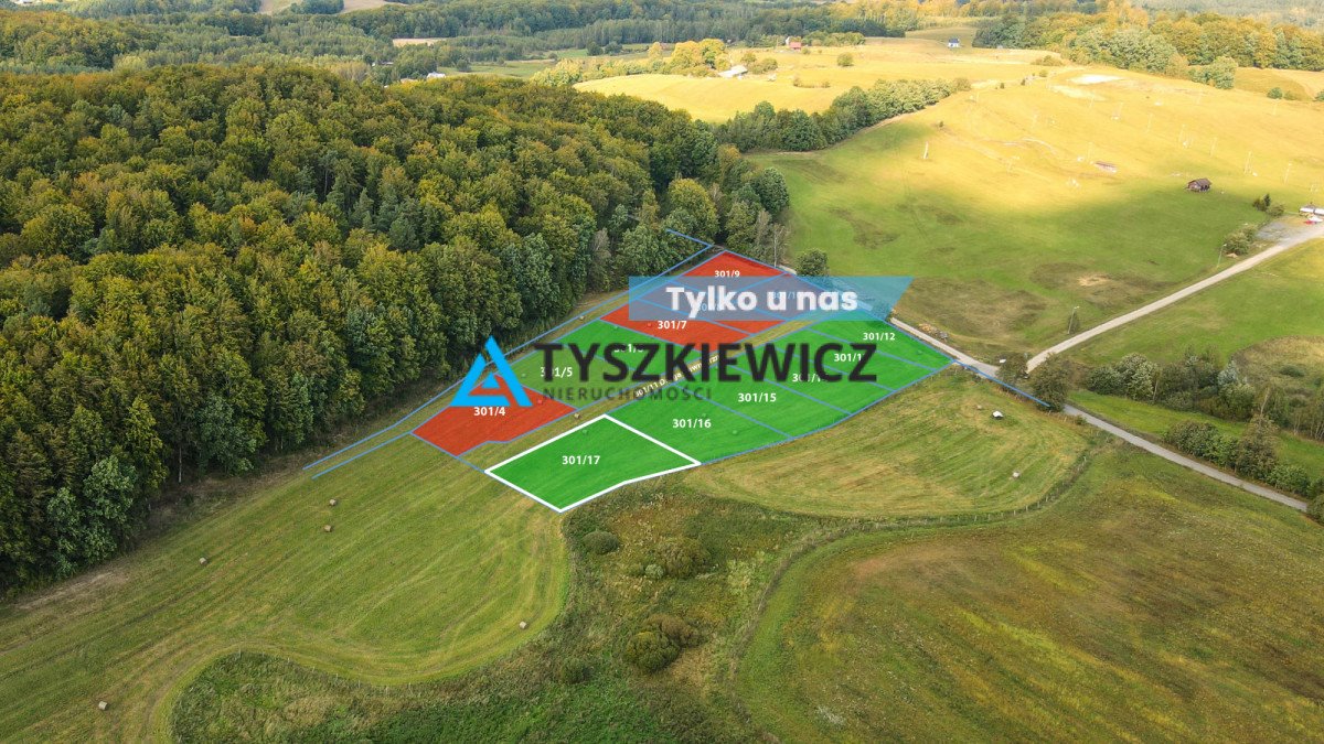 Działki przy lesie i narciarskim o powierzchni do 1695 m2 Trzepowo, Mestwina  1 446m2 Foto 1