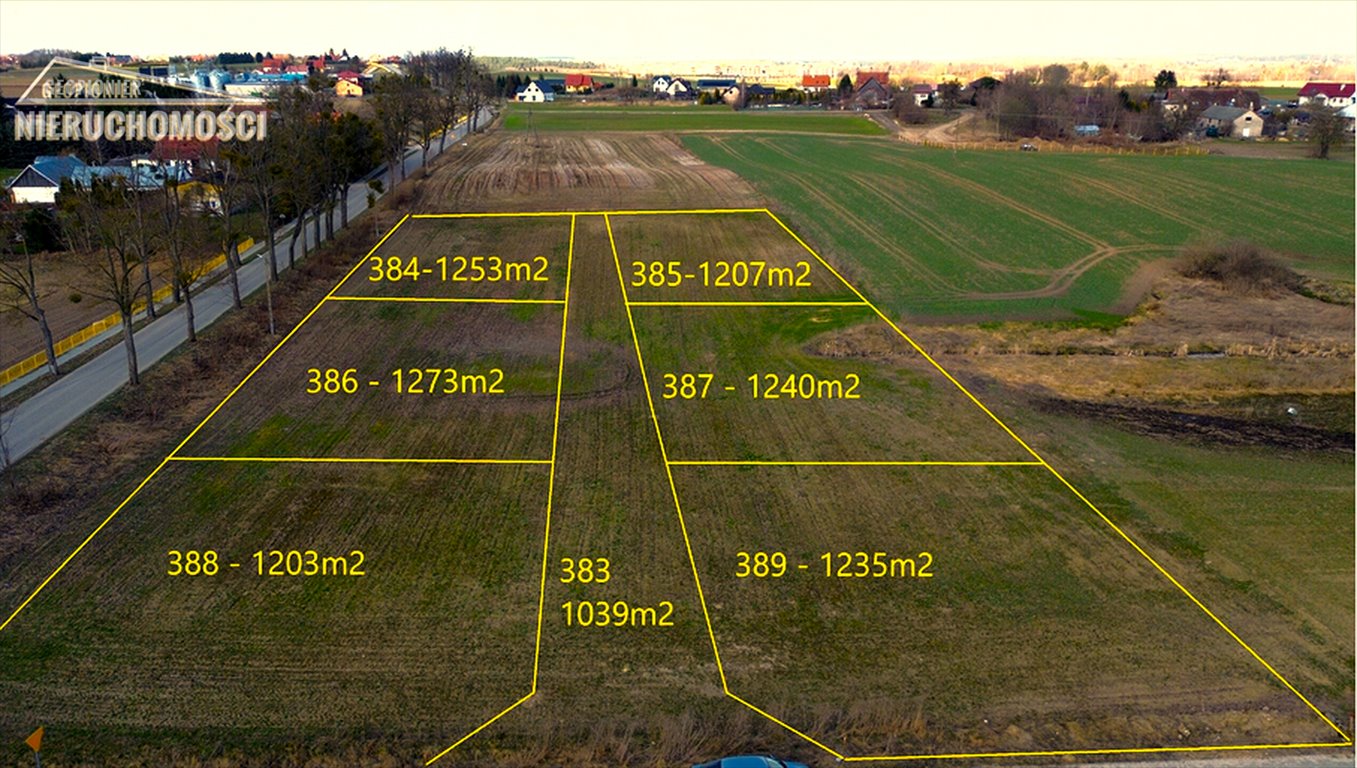 Zapraszam do obejrzenia działek budowlanych Kajkowo 1253-1273 m² w atrakcyjnej cenie! Kajkowo, ul. Świetlińska  1 273m2 Foto 1