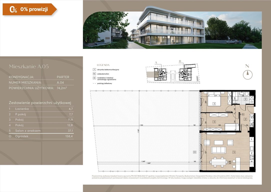 Mieszkanie trzypokojowe na sprzedaż Bydgoszcz, Czyżkówko  74m2 Foto 6