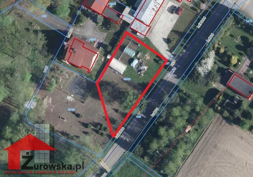 Ujazd, 750 m² działka budowlana z ogrodem i mediami Ujazd  750m2 Foto 1